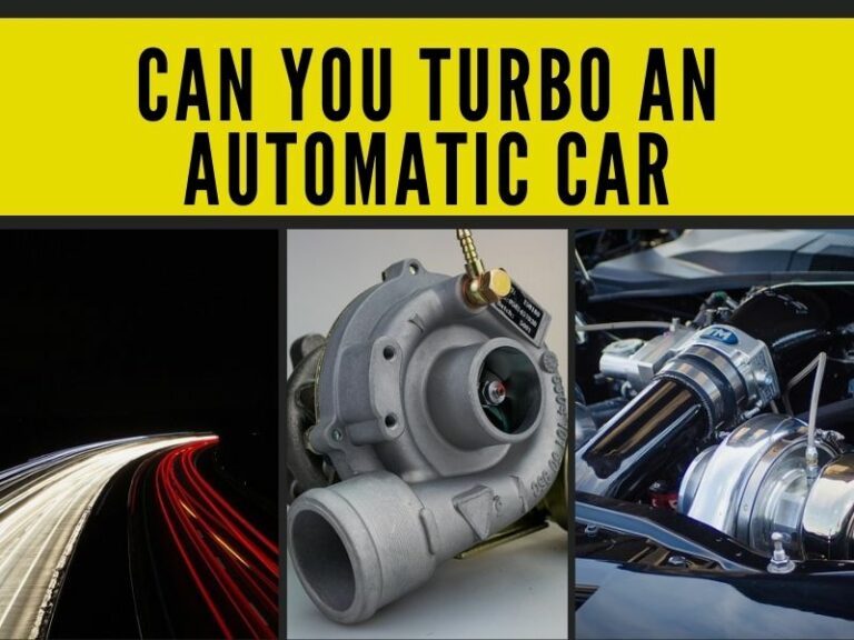 Can you Turbo an Automatic Car?