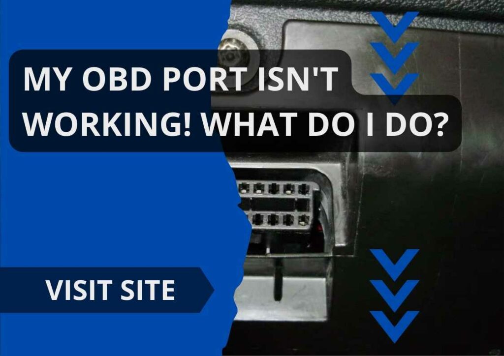 My OBD Port Isn't Working! What Do I Do? Engine Diary