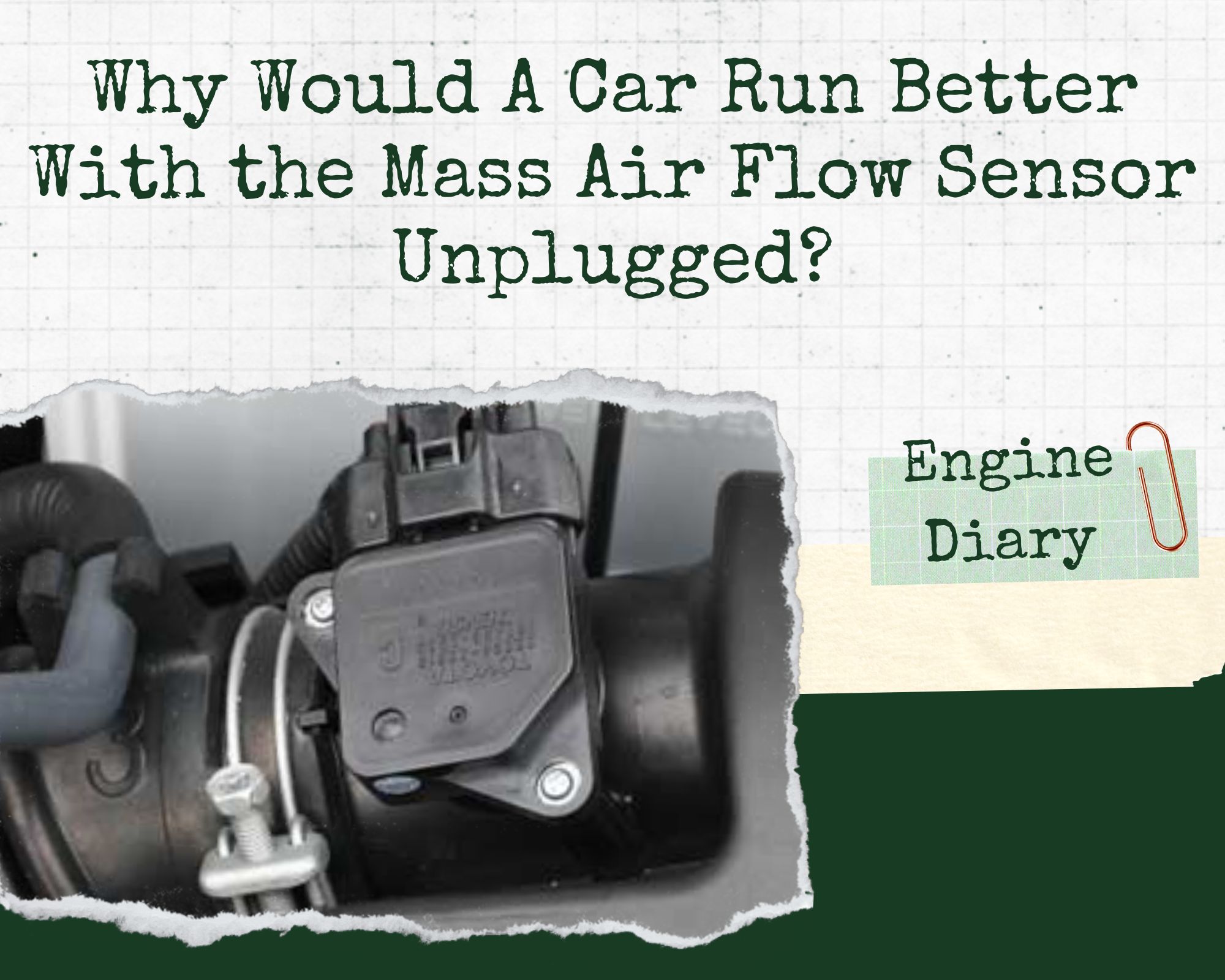 Why Would A Car Run Better With the Mass Air Flow Sensor Unplugged?